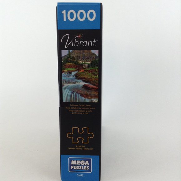 Mega Puzzles 1000 Pieces Glacier Cascades - Picture 4 of 7